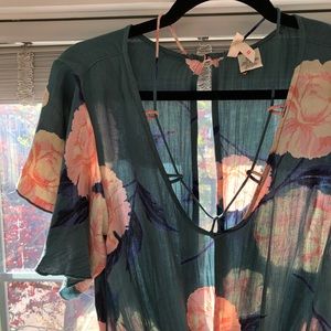 Billabong floral romper